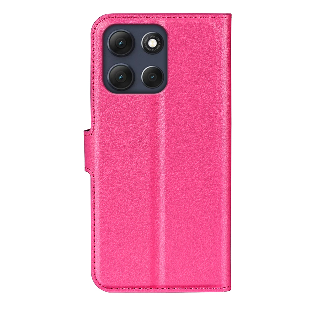 Litchi könyvformájú tok a Motorola Moto G86 5G-hez – rózsaszín