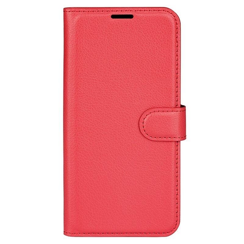 Litchi könyvtáska Nokia C32 készülékhez - piros