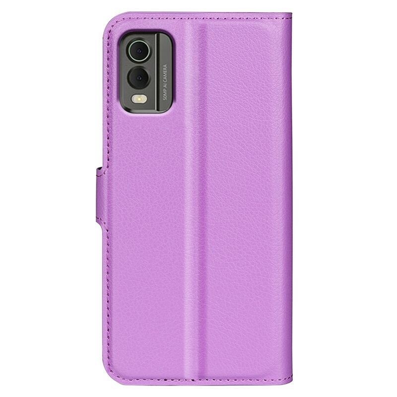 Litchi könyvtáska Nokia C32 készülékhez - lila
