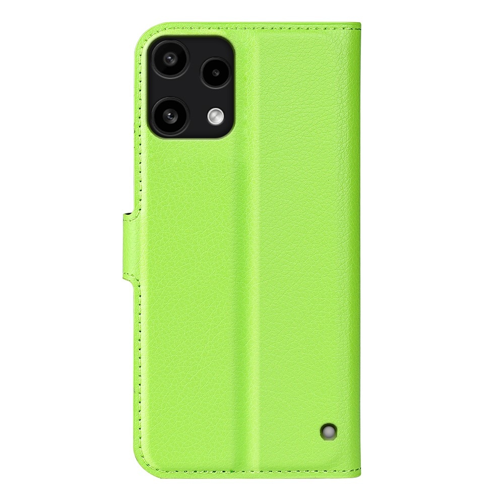 Litchi könyvtáska Nothing Phone (3a) Lite 5G készülékhez - zöld