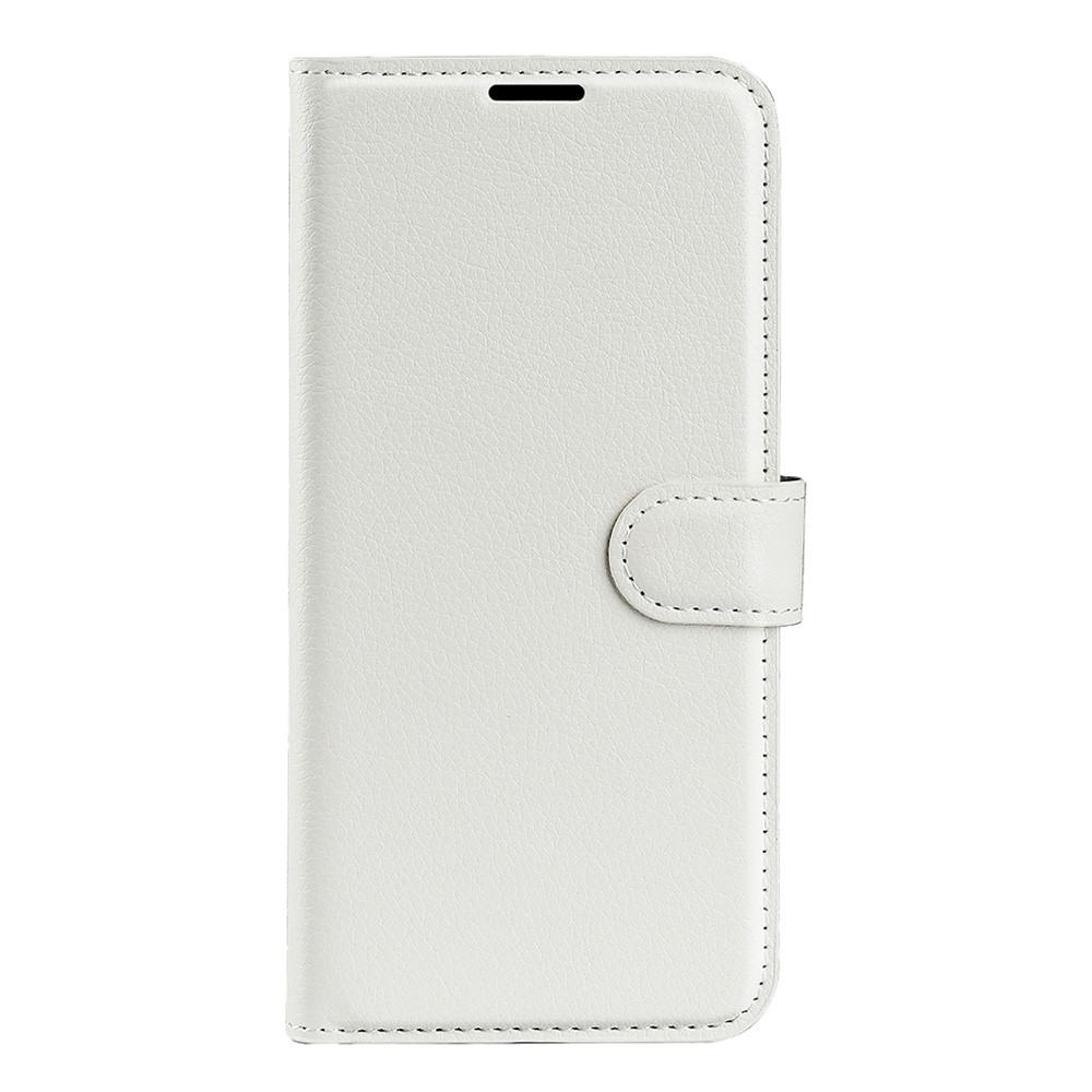 Litchi könyvtáska Nothing Phone (3a) Pro készülékhez - fehér