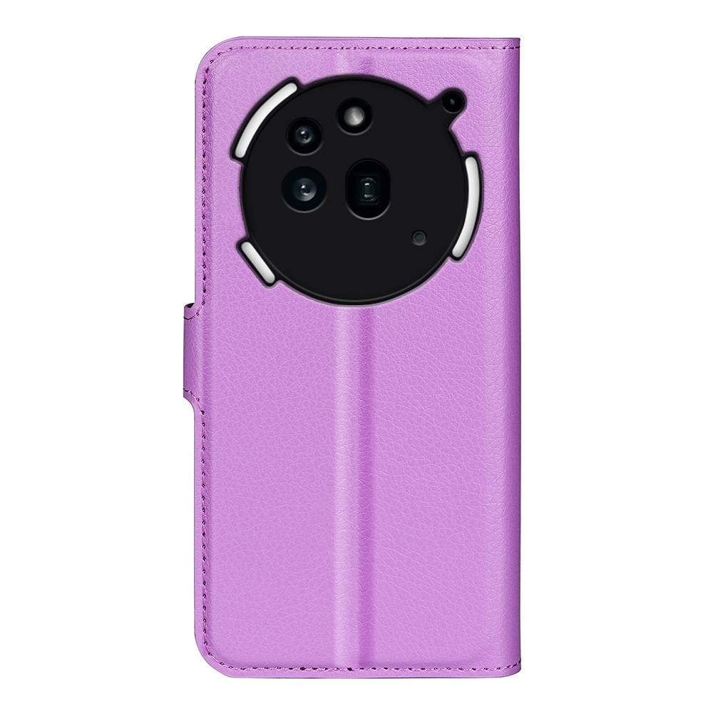 Litchi könyvtáska Nothing Phone (3a) Pro készülékhez - lila