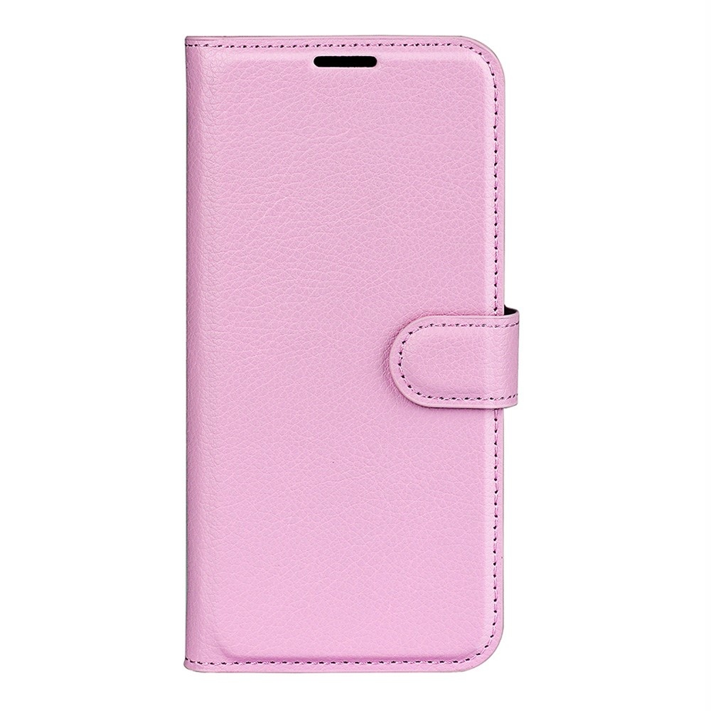 Litchi könyvtáska Nothing Phone (3a) Pro készülékhez - rózsaszín
