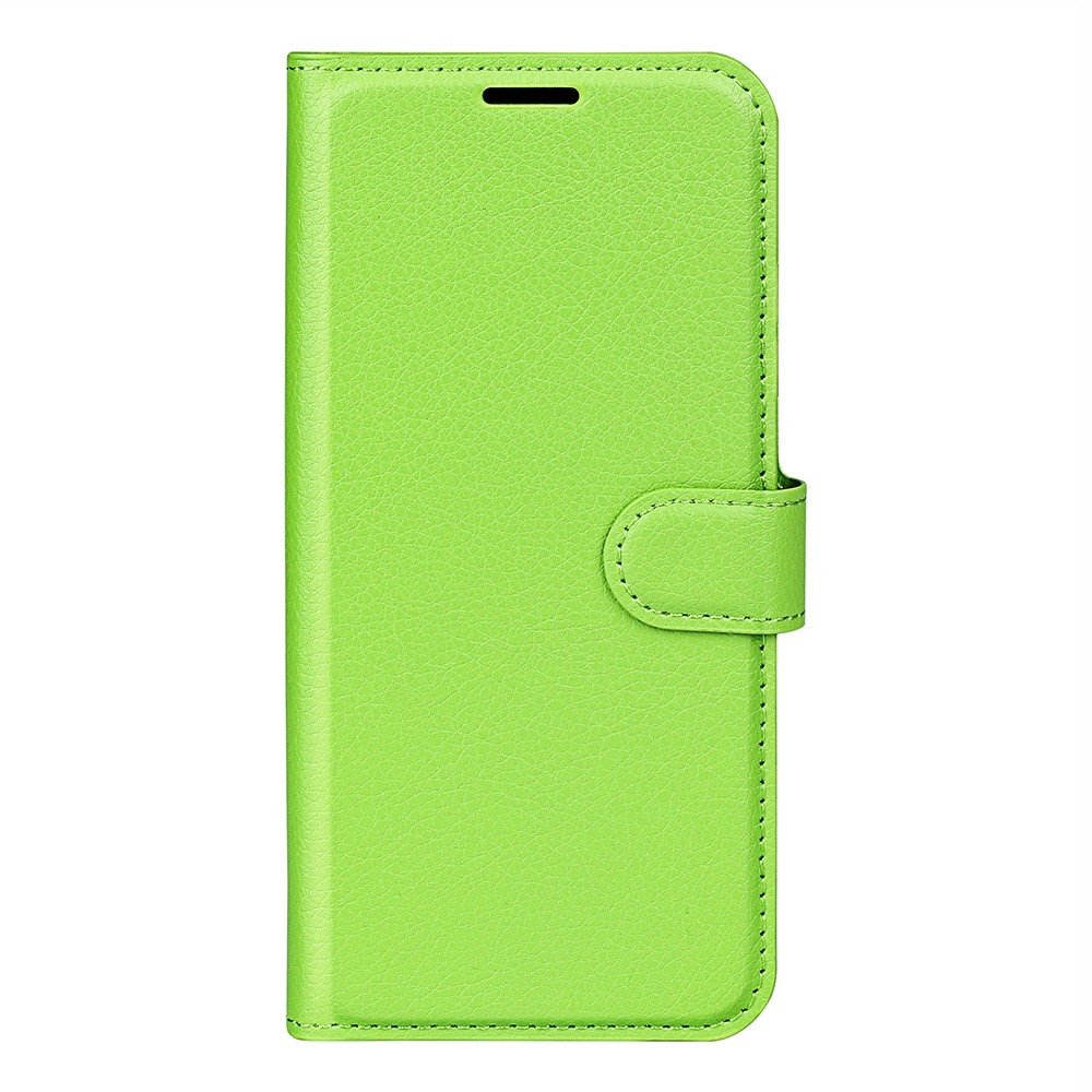 Litchi könyvtáska Nothing Phone (3a) Pro készülékhez - zöld