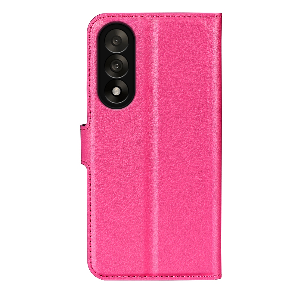 Litchi könyv tok OnePlus Nord 5 5G - rózsa