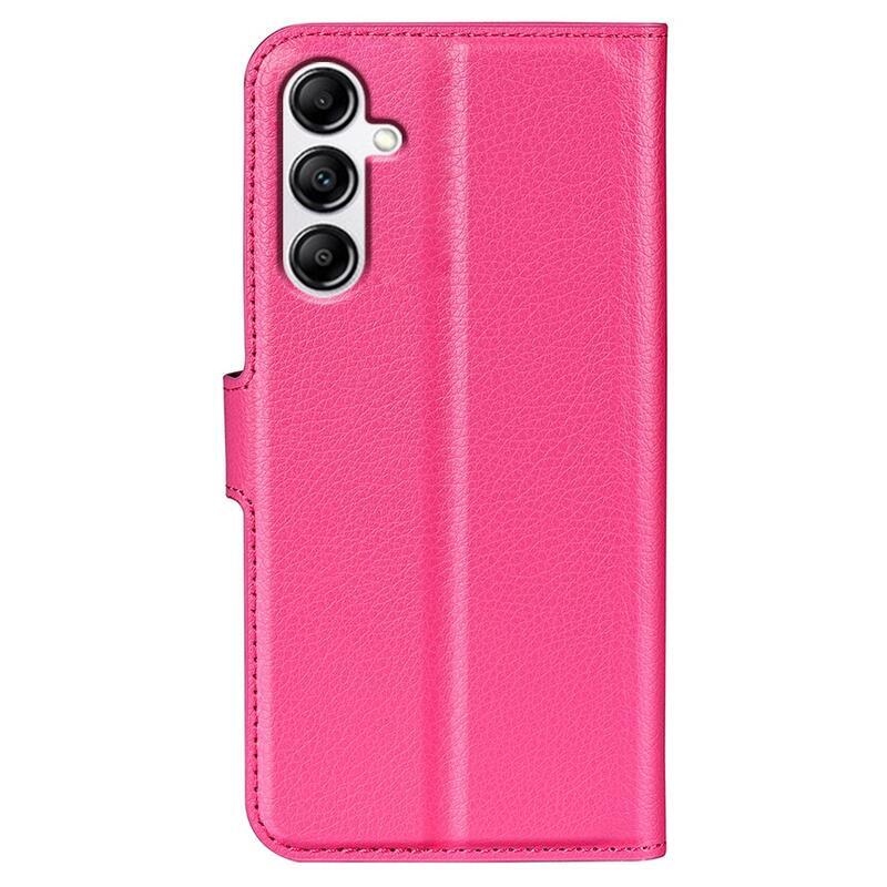 Litchi könyv tok Samsung Galaxy A34 5G-hez - rózsaszínű