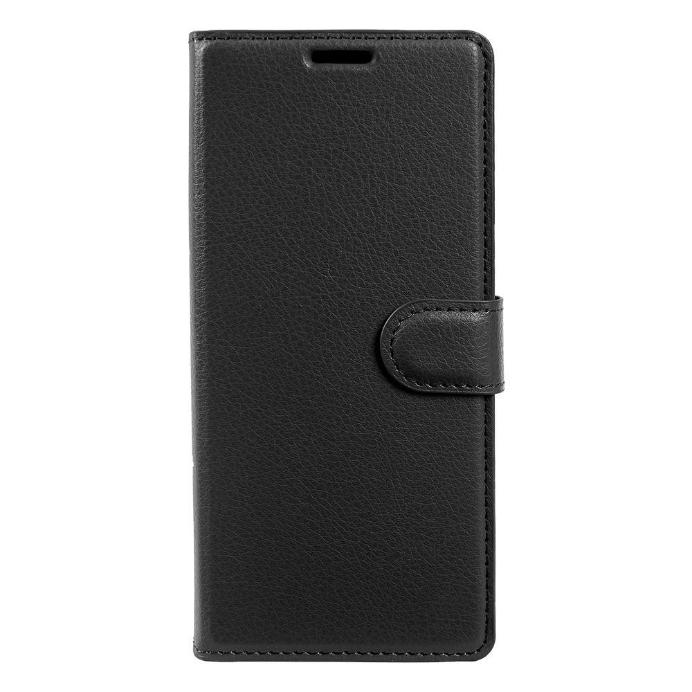 Litchi könyvformájú tok a Samsung Galaxy Z Fold8 Ultra 5G-hez – fekete