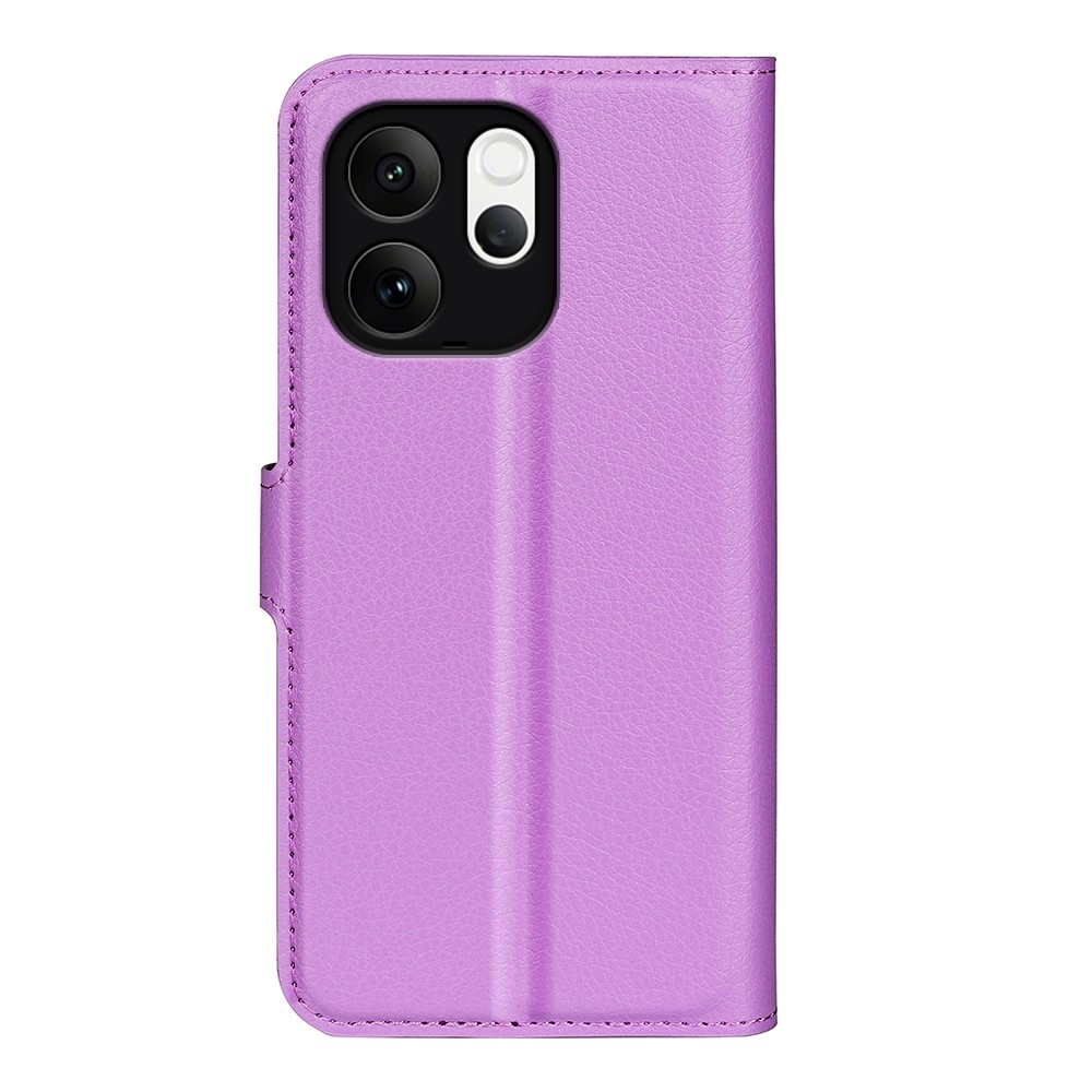 Litchi könyv tok a Vivo V70 5G-hez - lila