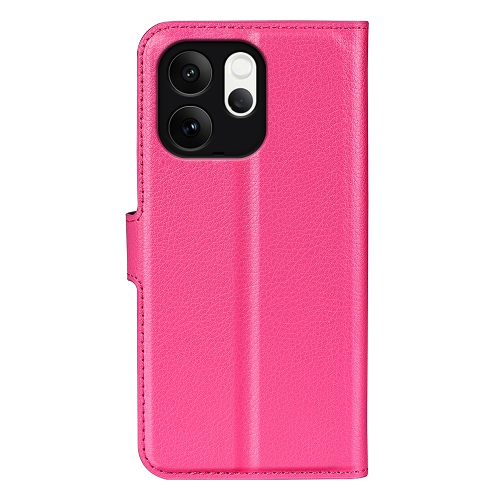 Litchi könyv tok a Vivo V70 5G-hez - rózsa