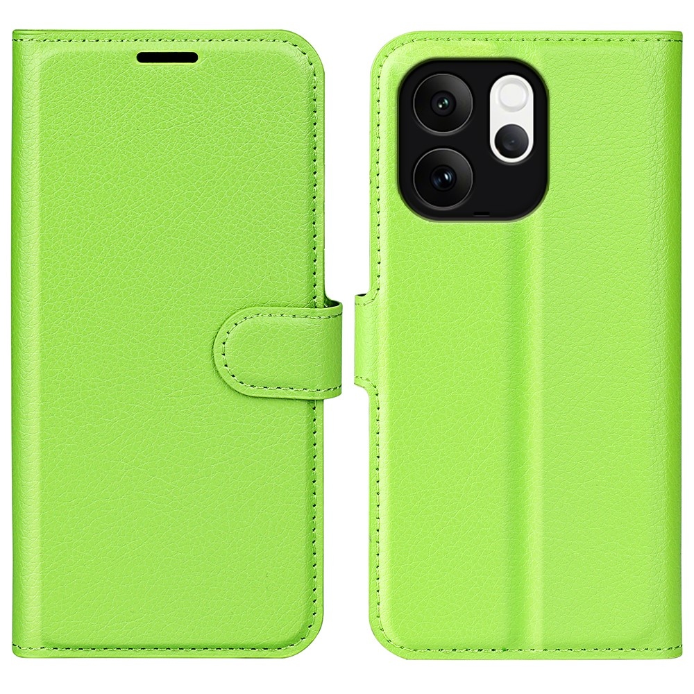 Litchi könyv tok a Vivo V70 5G-hez - zöld