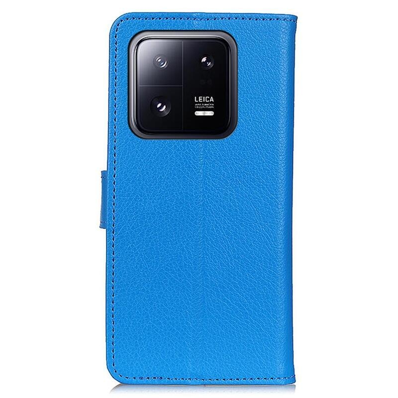 Litchi könyv tok a Xiaomi 13-hoz - kék