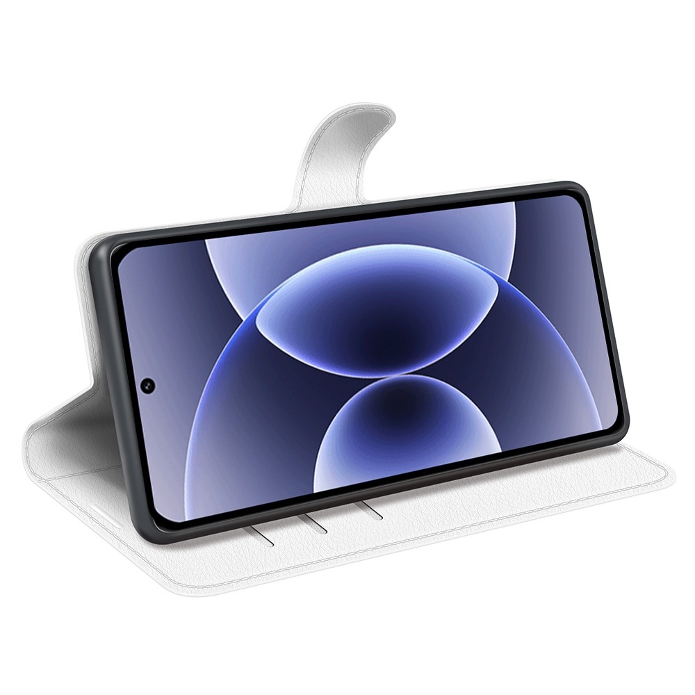 Litchi könyv tok a Xiaomi 17-hez - fehér