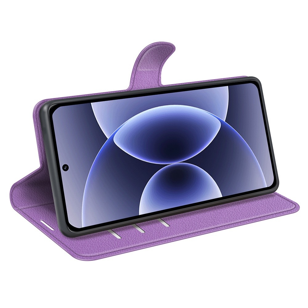 Litchi könyv tok a Xiaomi 17-hez - lila