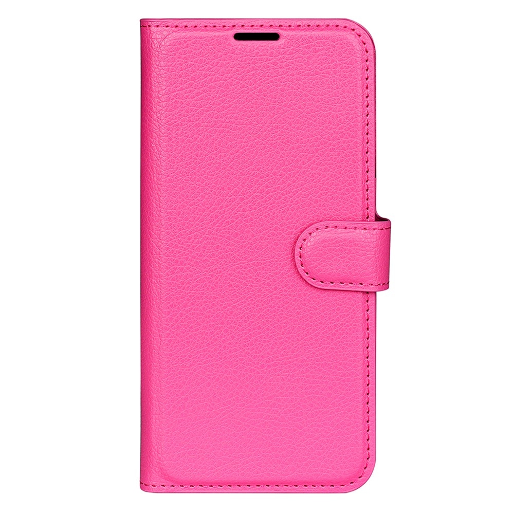 Litchi könyv tok Xiaomi 17 - rózsa