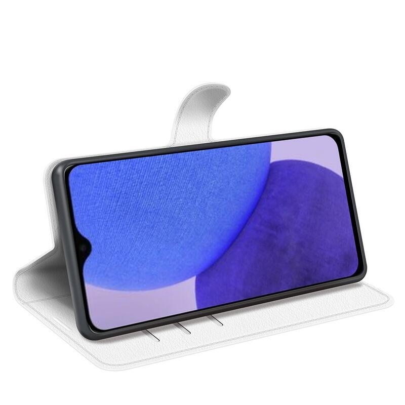 Litchi könyv tok Xiaomi Redmi A1+/A2+ - fehér