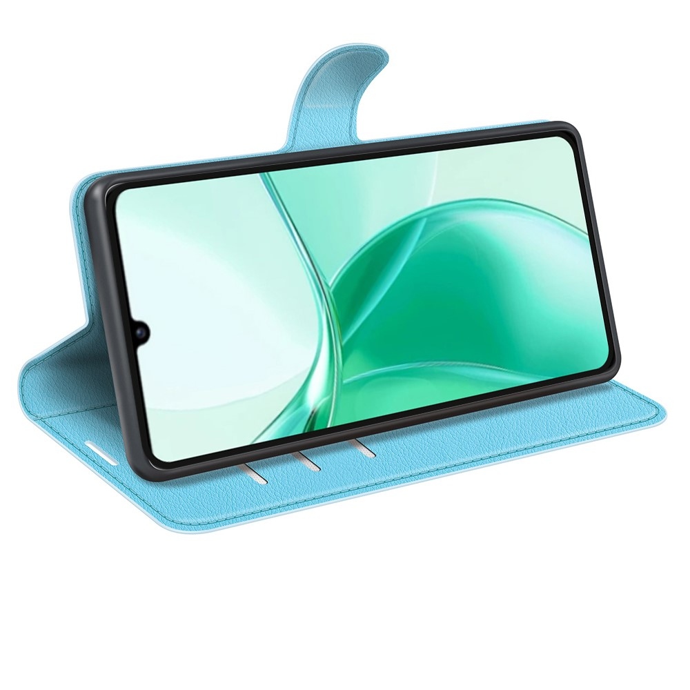 Litchi könyv tok ZTE Blade A35-hez - kék