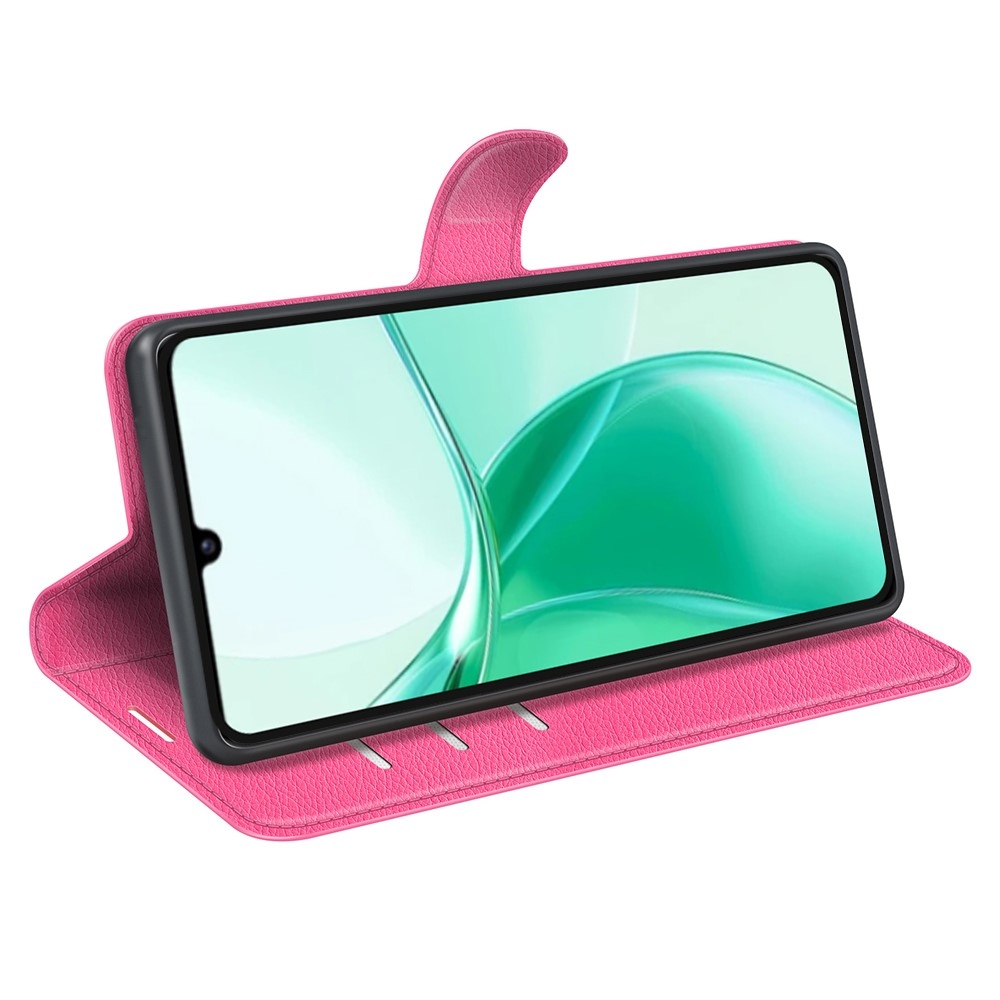 Litchi könyv tok a ZTE Blade A35-hez - rózsaszínű