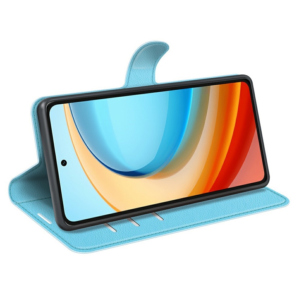 Litchi book tok a ZTE Blade A75 5G-hez - kék