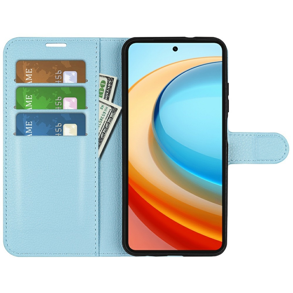 Litchi book tok a ZTE Blade A75 5G-hez - kék