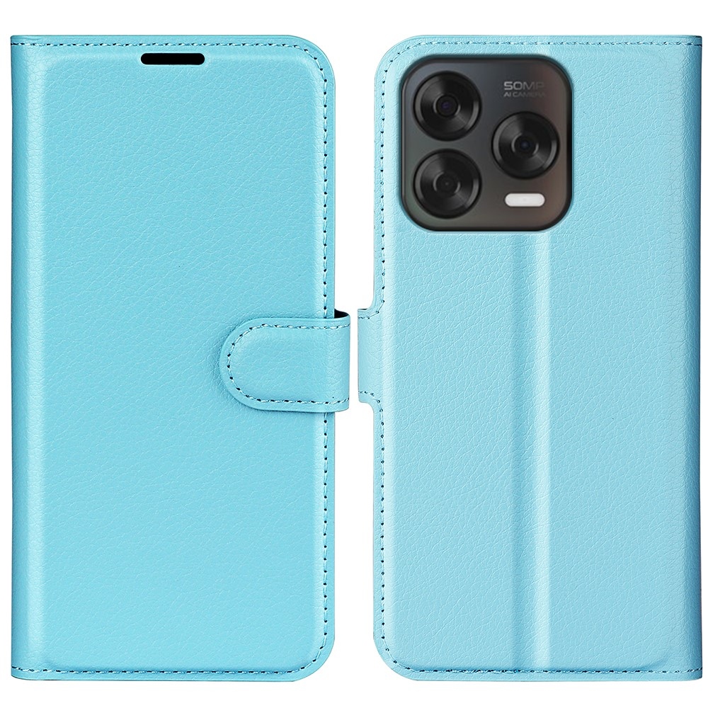 Litchi könyv tok a ZTE Blade V70 Vita készülékhez - kék