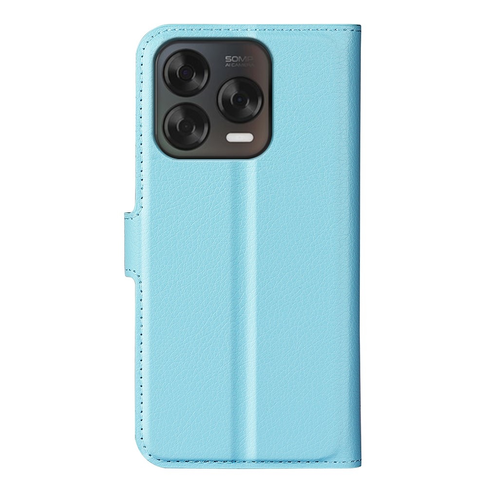 Litchi könyv tok a ZTE Blade V70 Vita készülékhez - kék