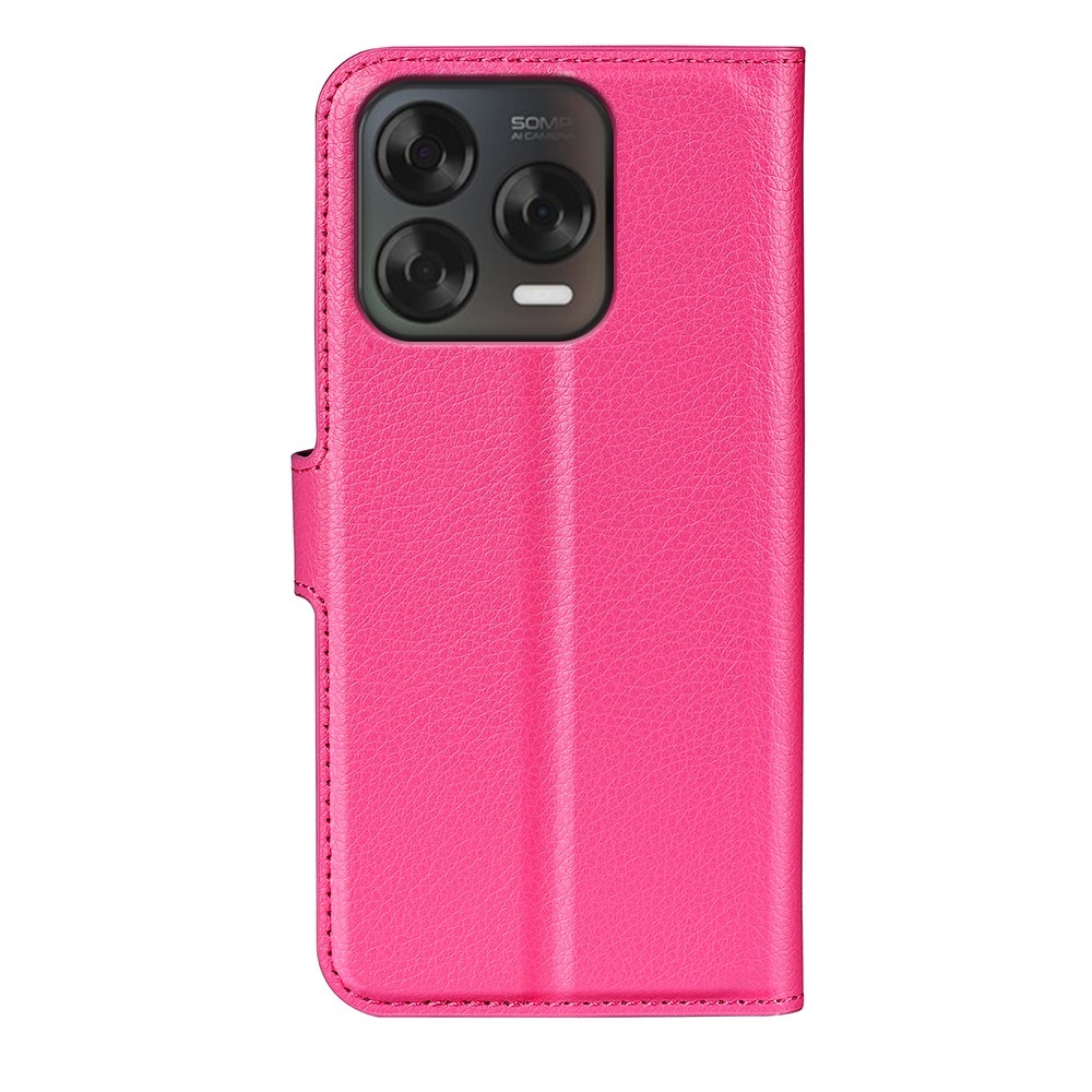 Litchi könyv tok ZTE Blade V70 Vita - rózsa