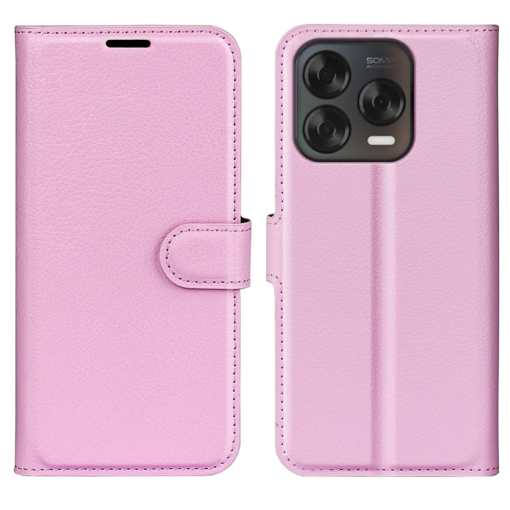 Litchi könyv tok a ZTE Blade V70 Vita készülékhez - rózsaszín
