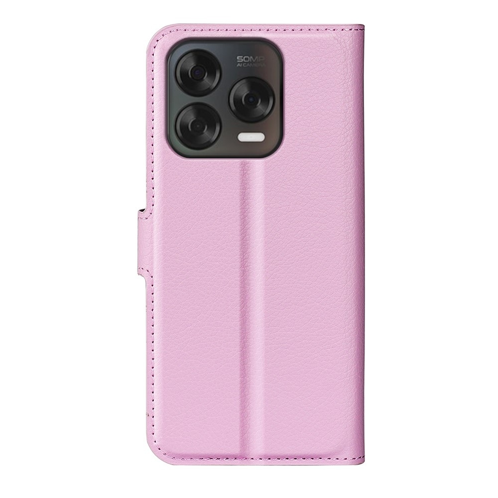 Litchi könyv tok a ZTE Blade V70 Vita készülékhez - rózsaszín