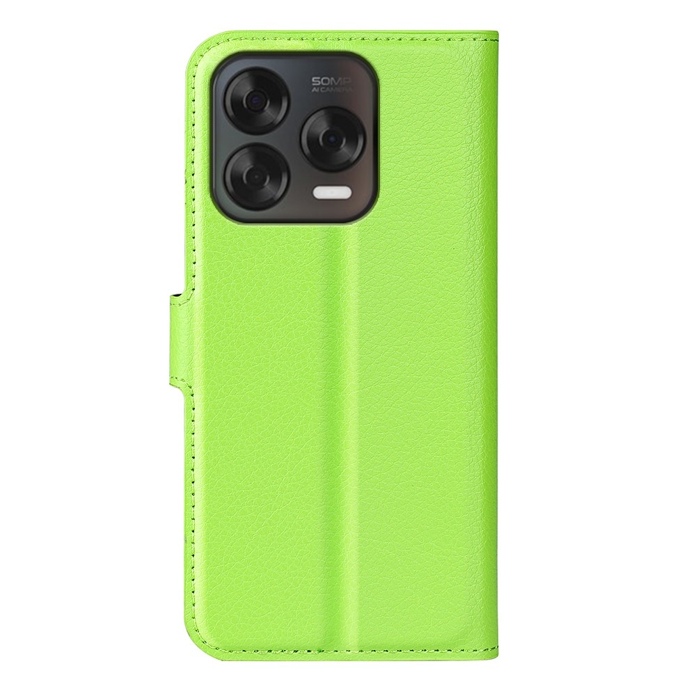 Litchi könyv tok a ZTE Blade V70 Vita készülékhez - zöld