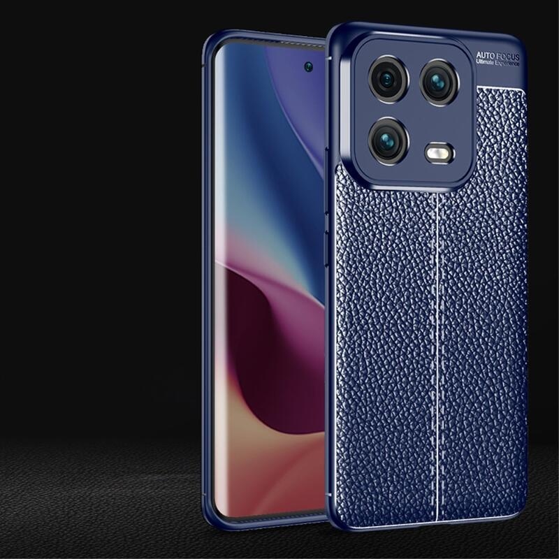 Litchi tartós zselés tok Xiaomi 13 Pro - kék