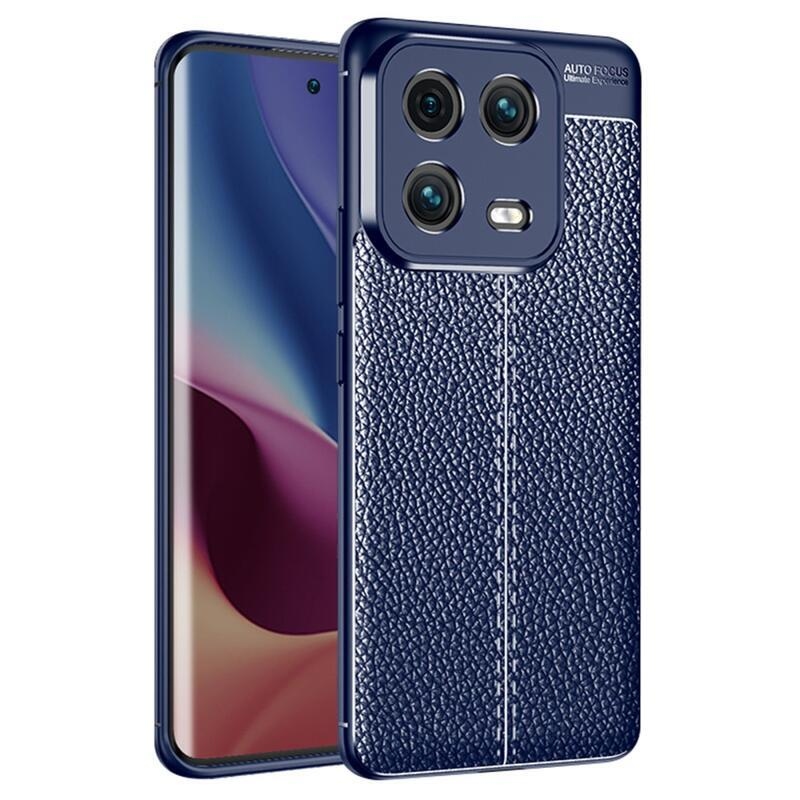 Litchi tartós zselés tok Xiaomi 13 Pro - kék