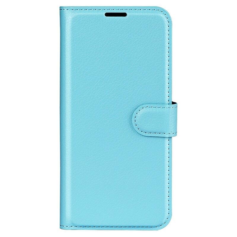 Litchi pénztárca tok Huawei Mate 50 Pro-hoz - kék