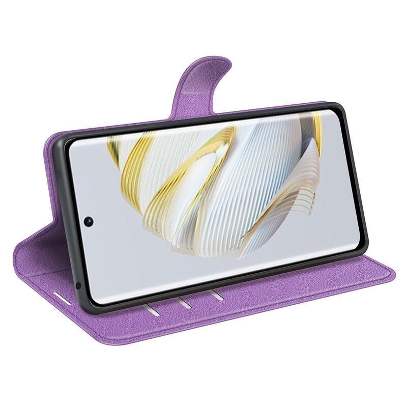 Litchi pénztárca tok Huawei Nova 10 - lila