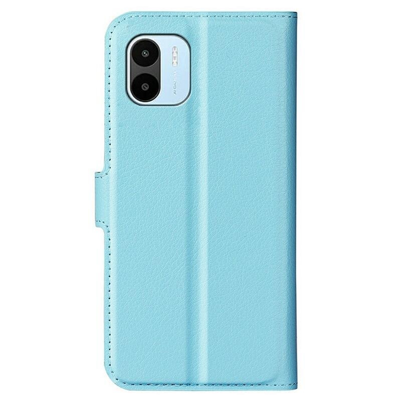 Litchi pénztárca tok Xiaomi Redmi A1/Redmi A2 - kék