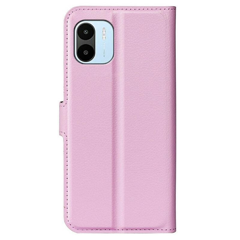 Litchi pénztárca tok Xiaomi Redmi A1/Redmi A2 - pink