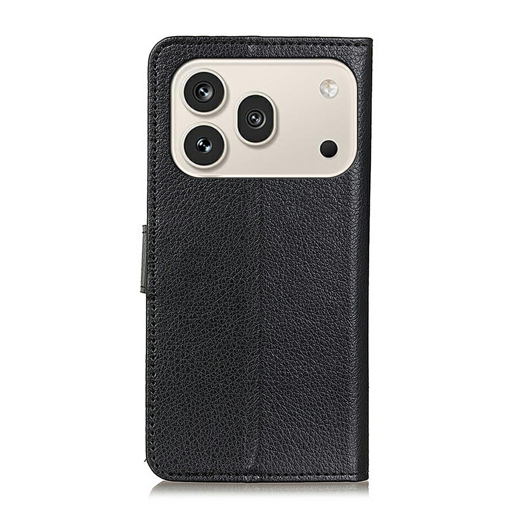 Litchie könyvtáska Honor 600 Pro 5G/Honor 600 5G - fekete