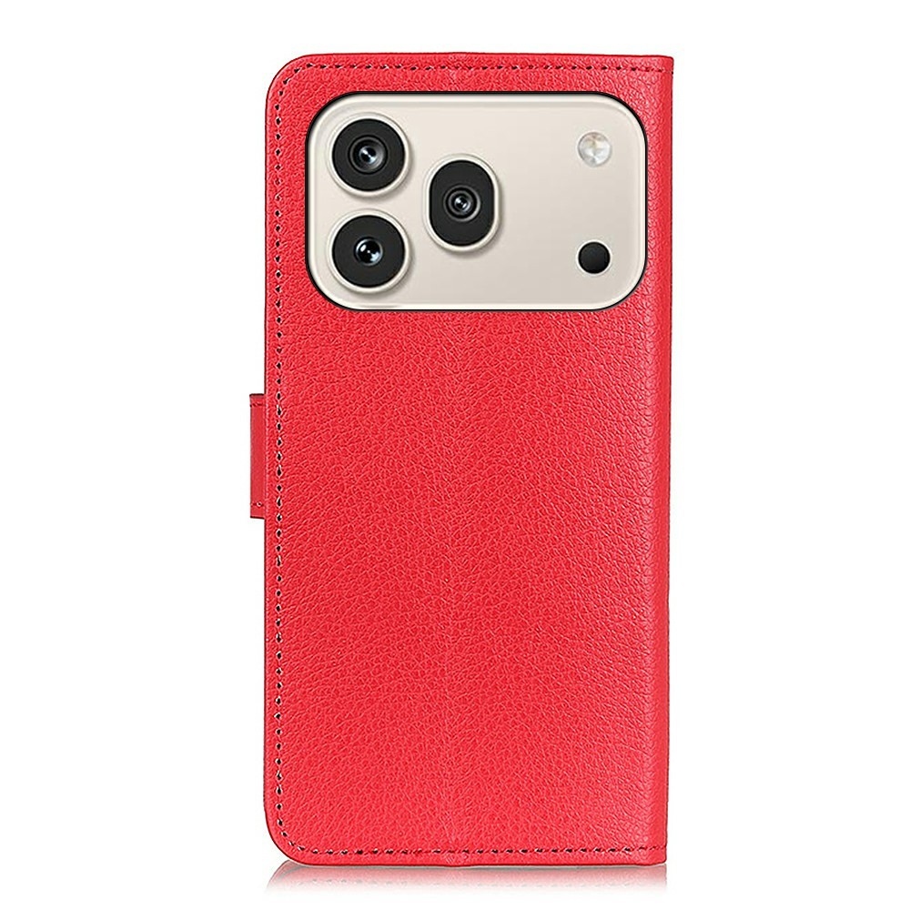 Litchie könyvtáska Honor 600 Pro 5G/Honor 600 5G - piros