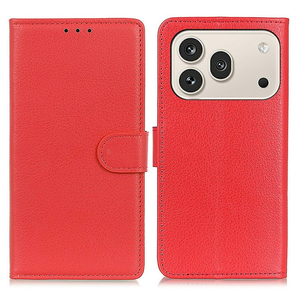 Litchie könyvtáska Honor 600 Pro 5G/Honor 600 5G - piros