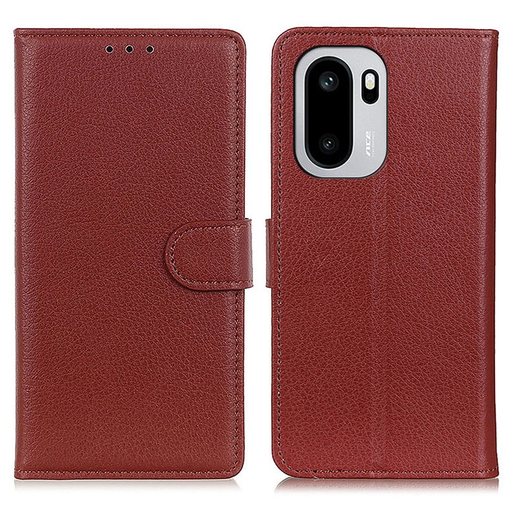 Litchie könyv tok a OnePlus 15R 5G készülékhez - barna