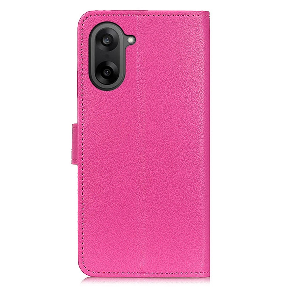 Litchie könyv tok OnePlus Nord CE5 5G - rózsa