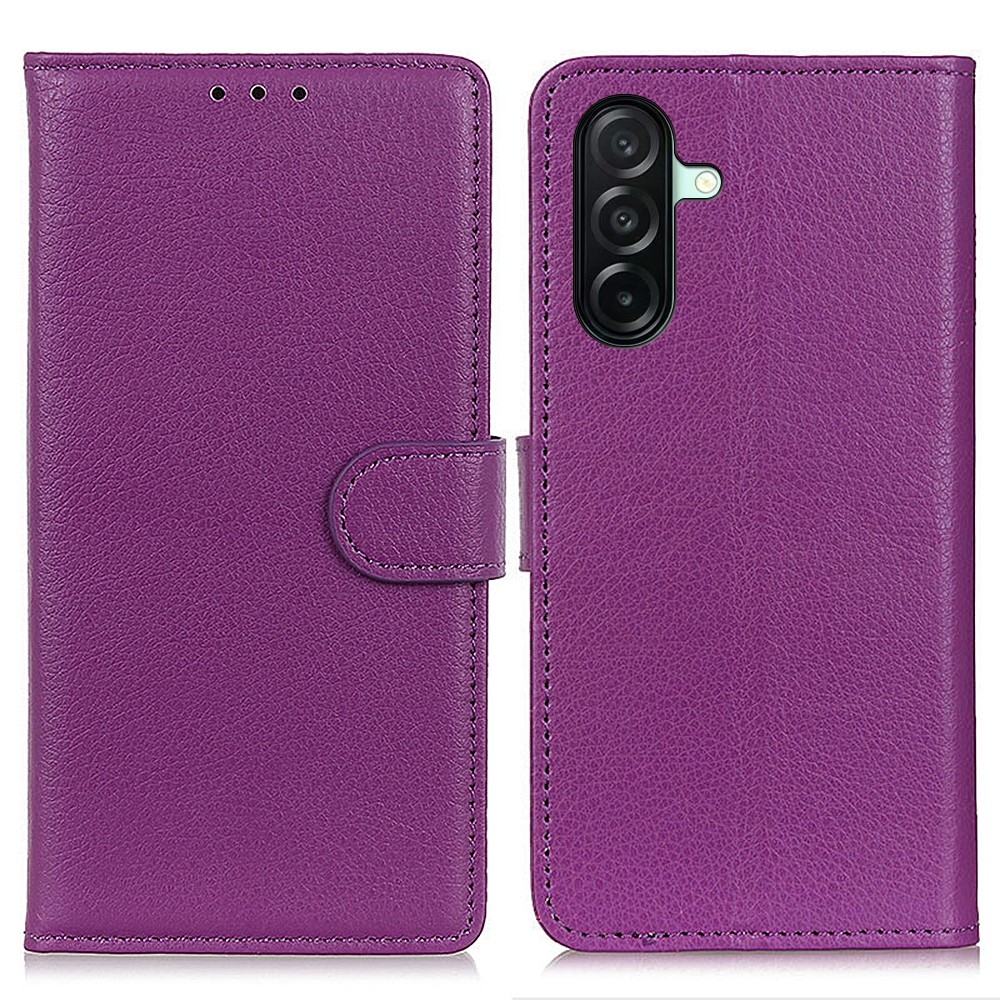 Litchie könyvtáska Samsung Galaxy A27 készülékhez - lila