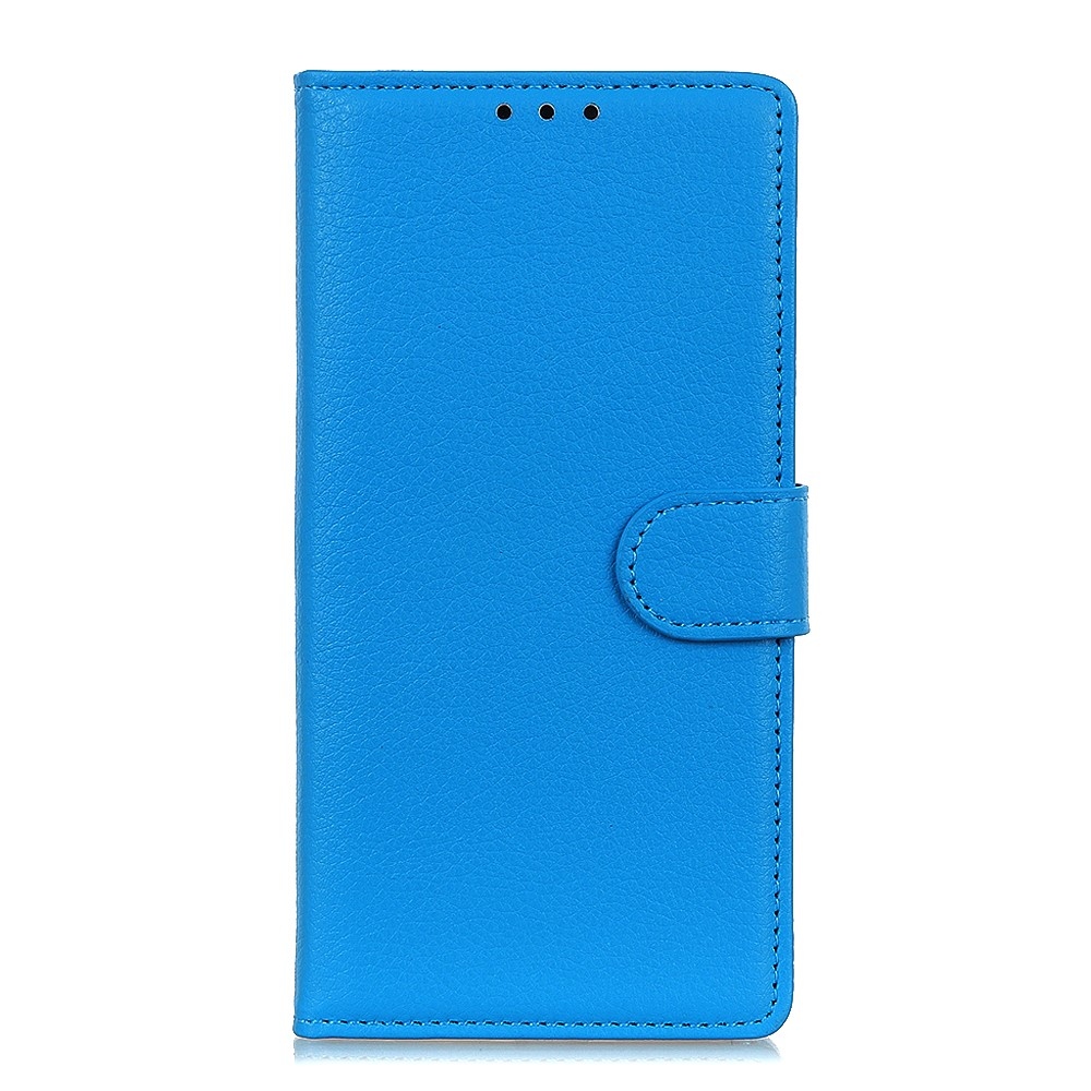 Litchie könyvtáska Samsung Galaxy A27 készülékhez - kék