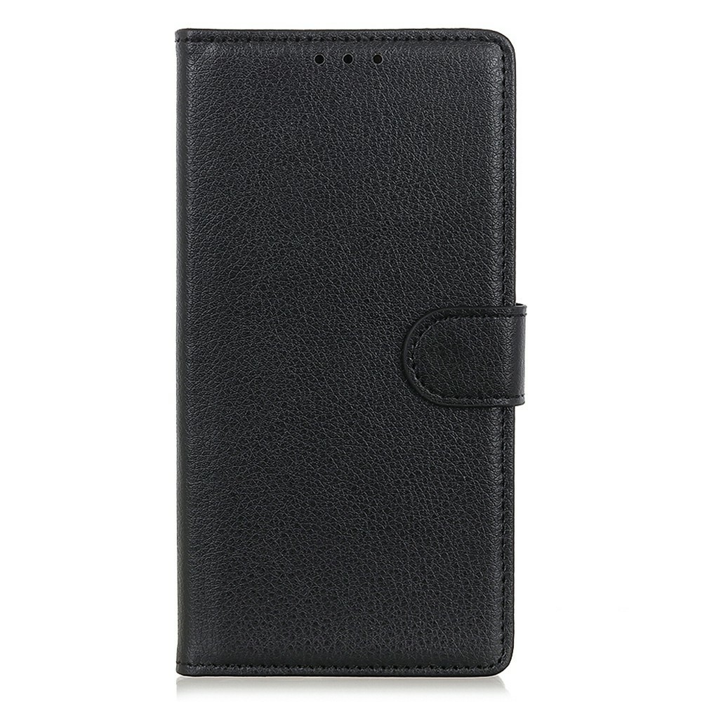 Litchie könyv tok Xiaomi 17T Pro-hoz - fekete