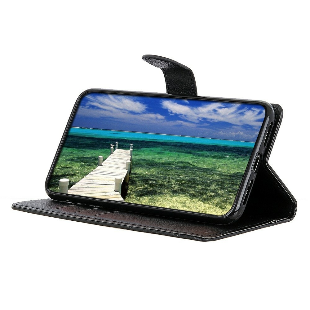 Litchie könyv tok Xiaomi 17T Pro-hoz - fekete