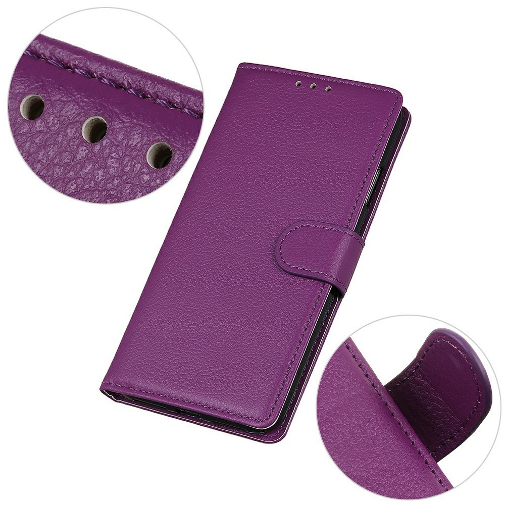 Litchie könyv tok Xiaomi 17T Pro-hoz - lila