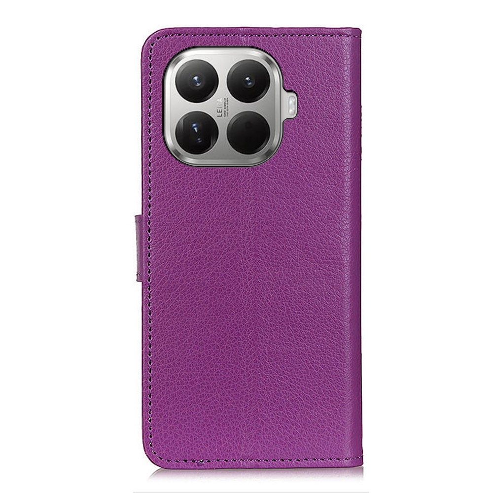 Litchie könyv tok Xiaomi 17T Pro-hoz - lila
