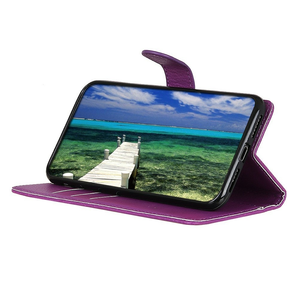Litchie könyv tok Xiaomi 17T Pro-hoz - lila