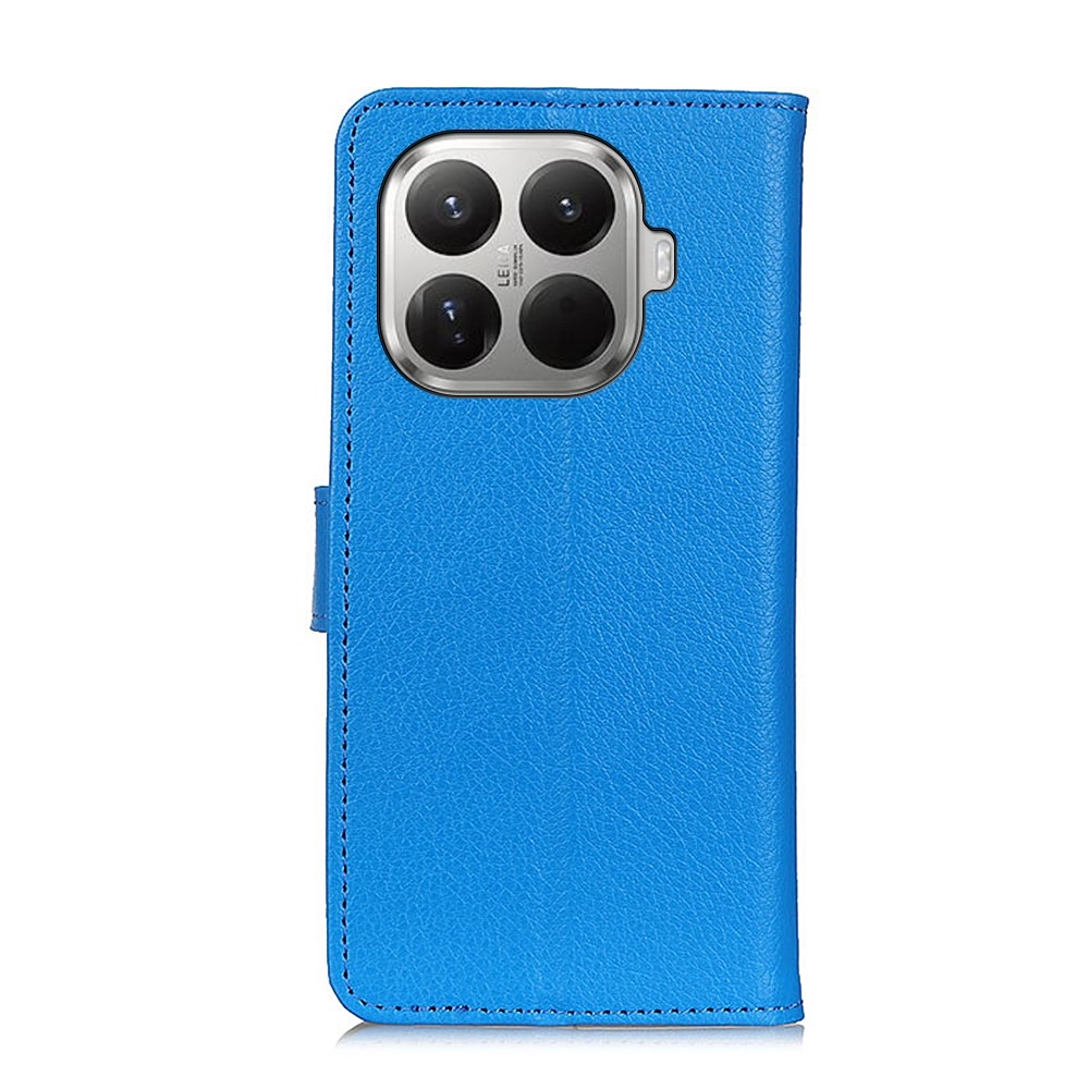 Litchie könyvtáska Xiaomi 17T Pro-hoz - kék