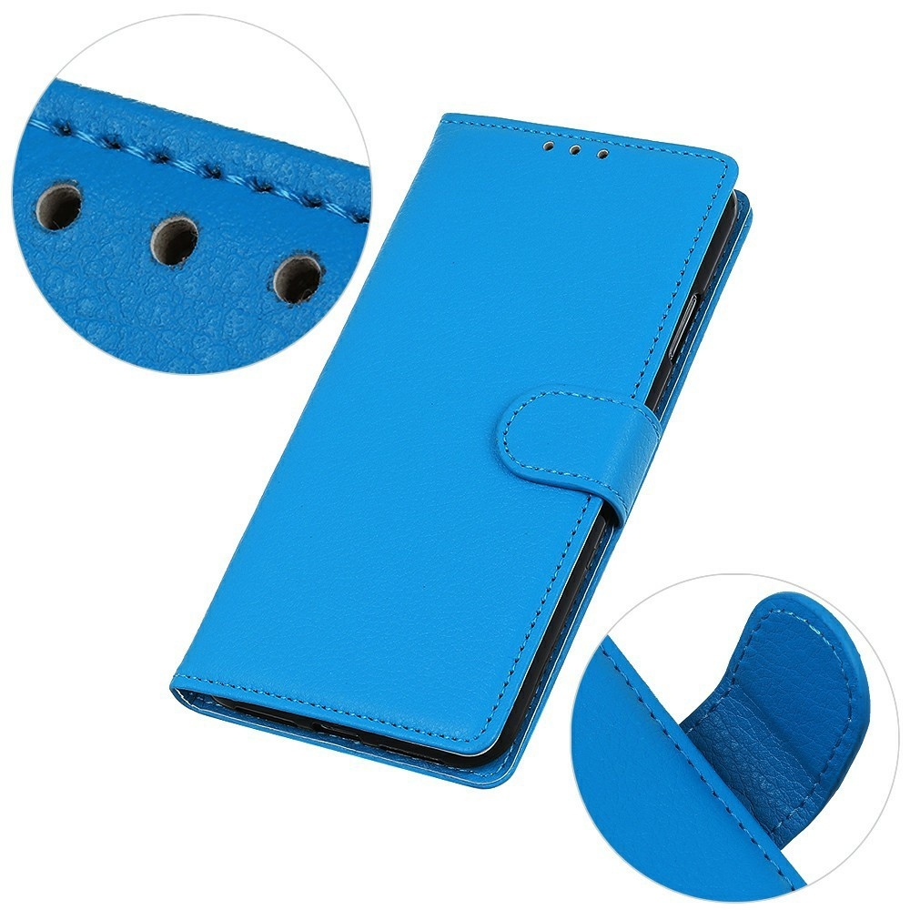 Litchie könyvtáska Xiaomi 17T Pro-hoz - kék