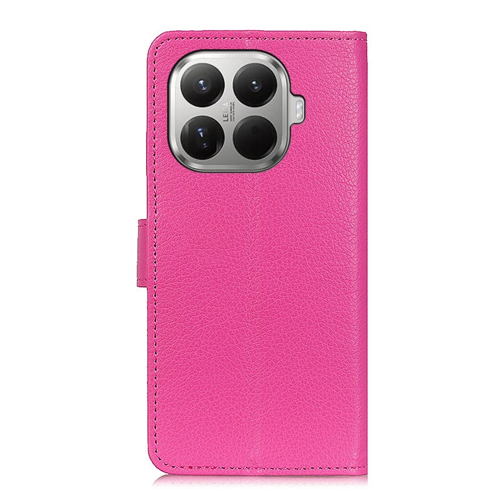 Litchie könyv tok a Xiaomi 17T Pro-hoz - rózsaszínű